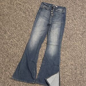 SO Dark Blue Flare Jeans